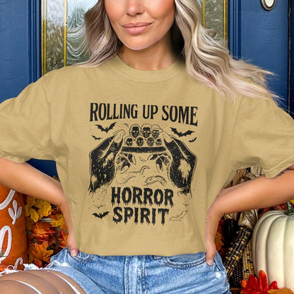 Rolling Up Some Horror Spirit Graphic T-Shirt product type
