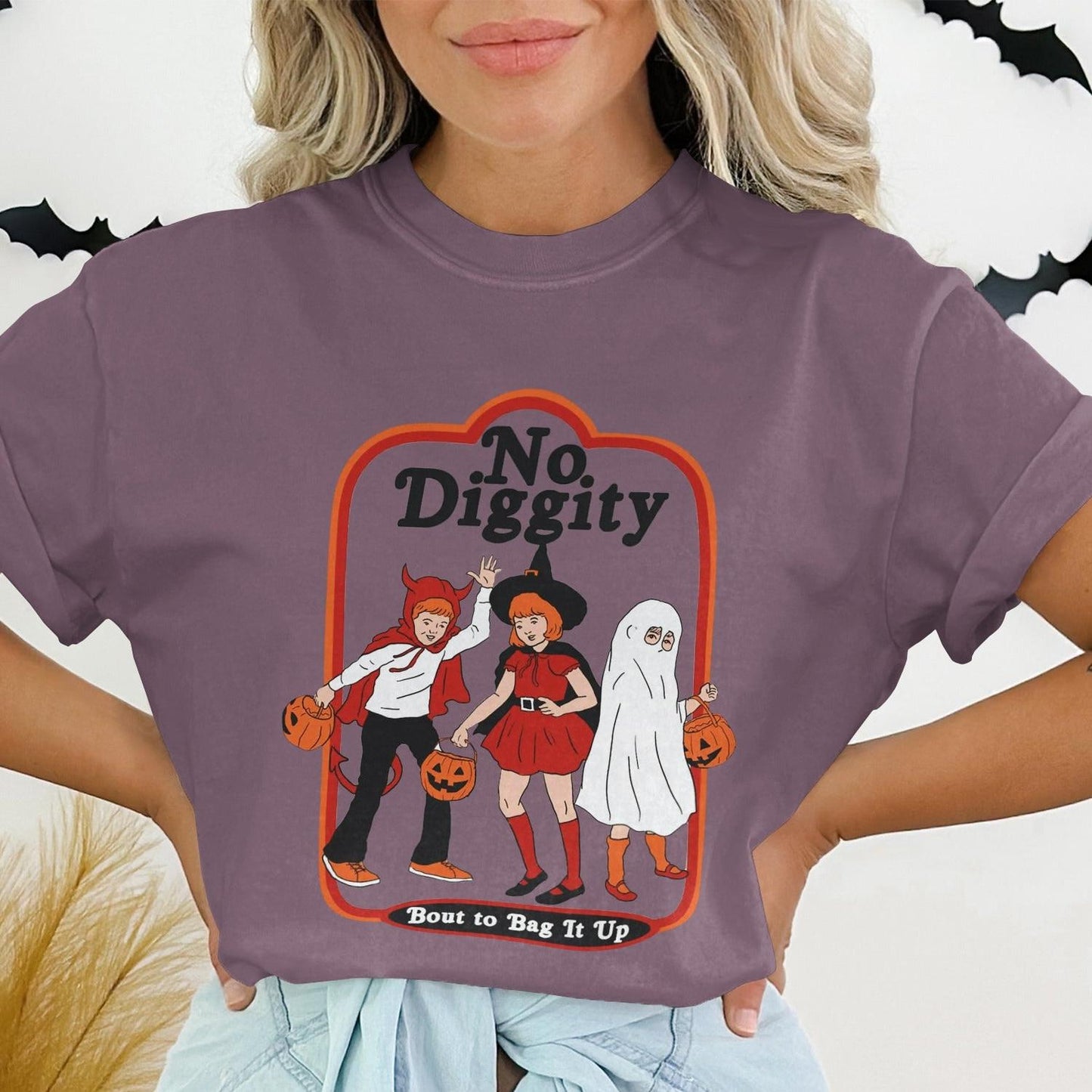 No Diggity Halloween Trick or Treat T-shirt product