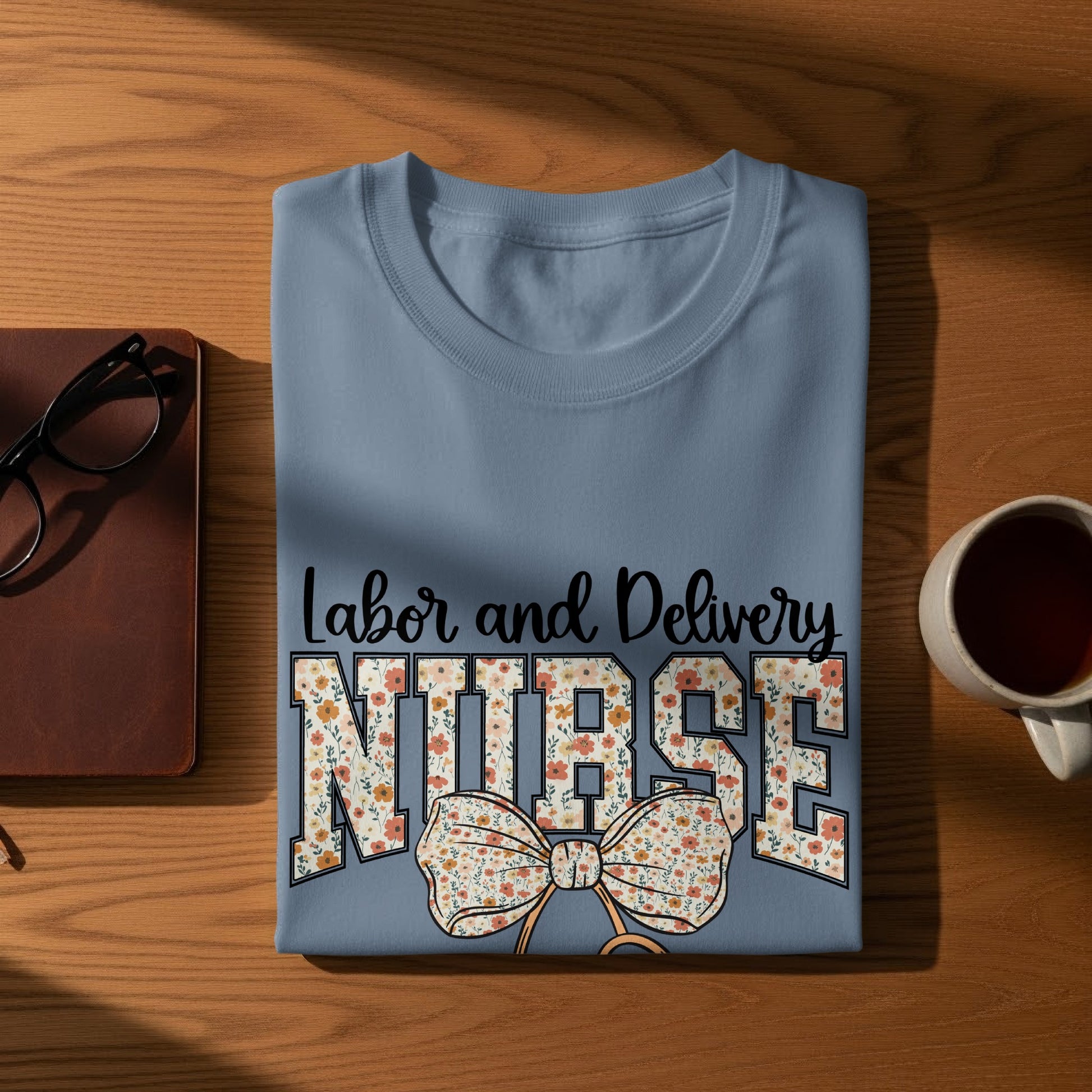 Labor and Delivery Nurse Graphic T Shirt product type