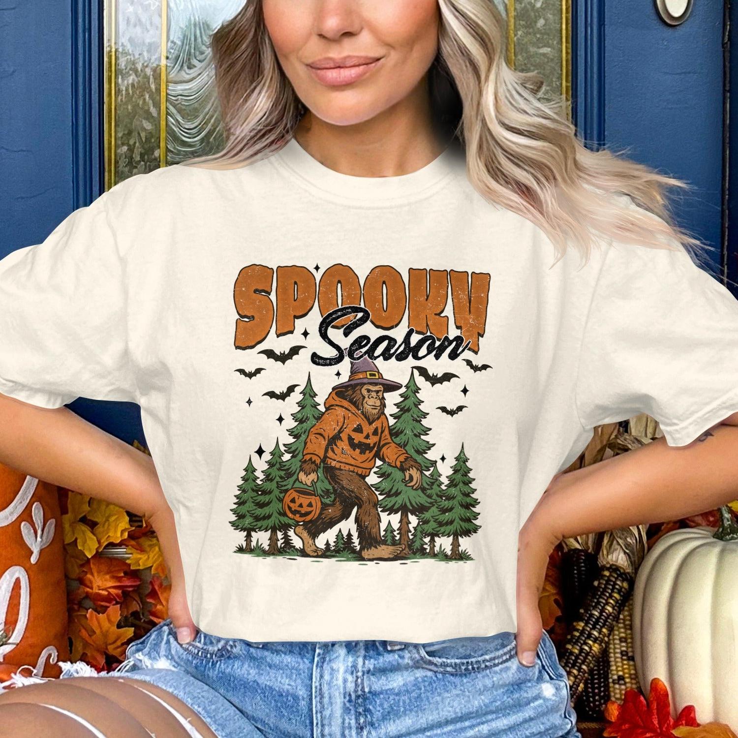 Spooky Season Halloween Themed Graphic T-shirt Product