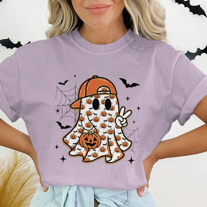 Cute Halloween Ghost Graphic T Shirt product type