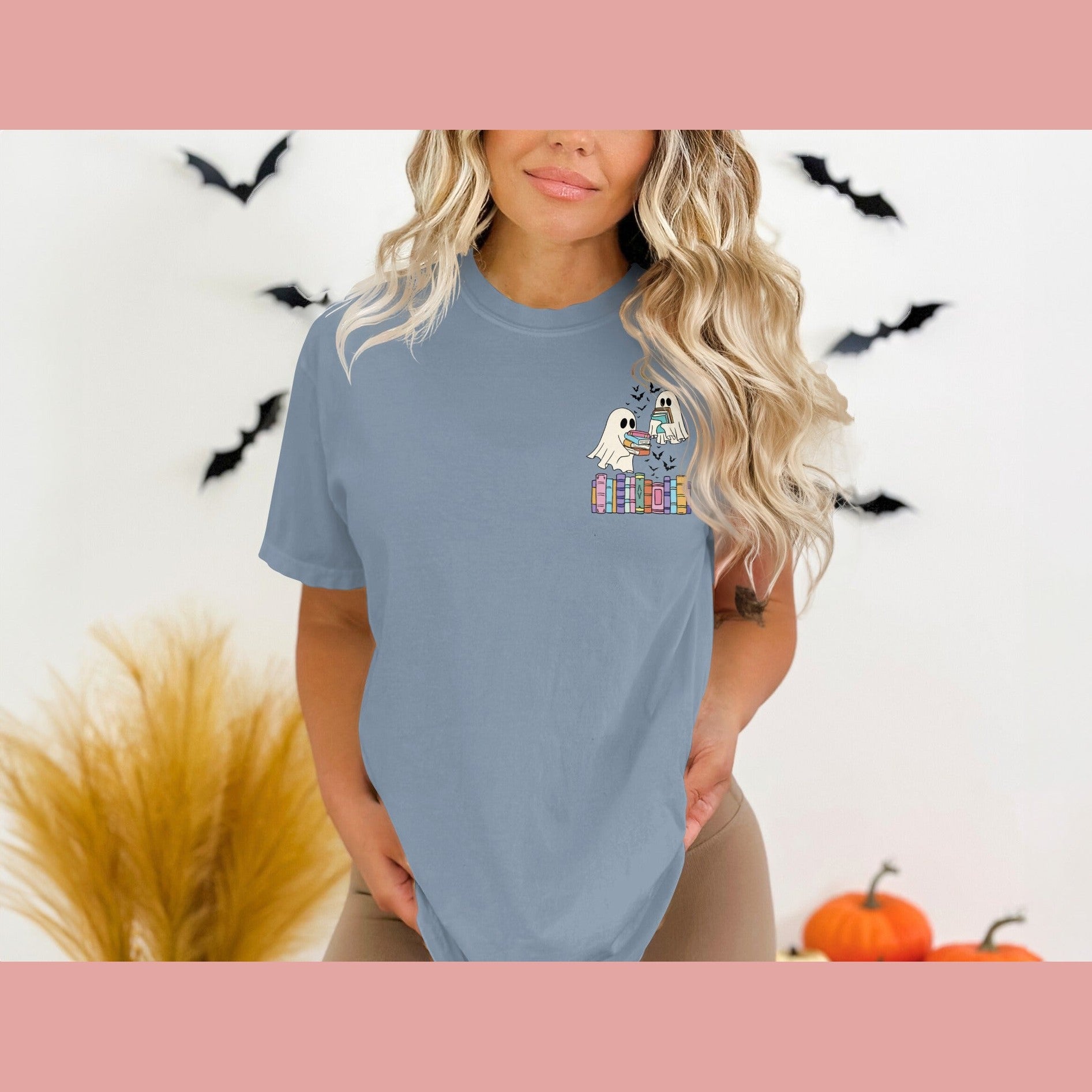 Cute Halloween Ghosts Graphic Tee product type