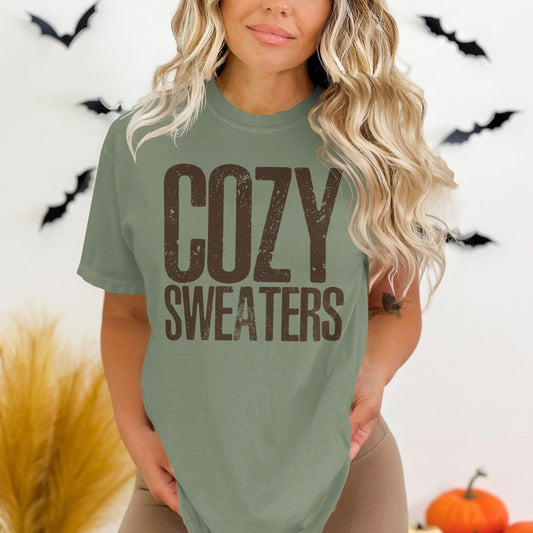 Cozy Sweaters Graphic Tee Perfect Autumn Product