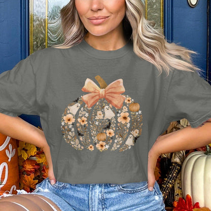 Cozy Fall Themed Pumpkin Graphic Tee product