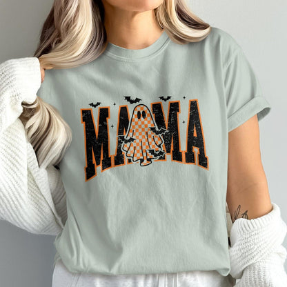 Trendy Halloween Mama Graphic Tee Shirt product