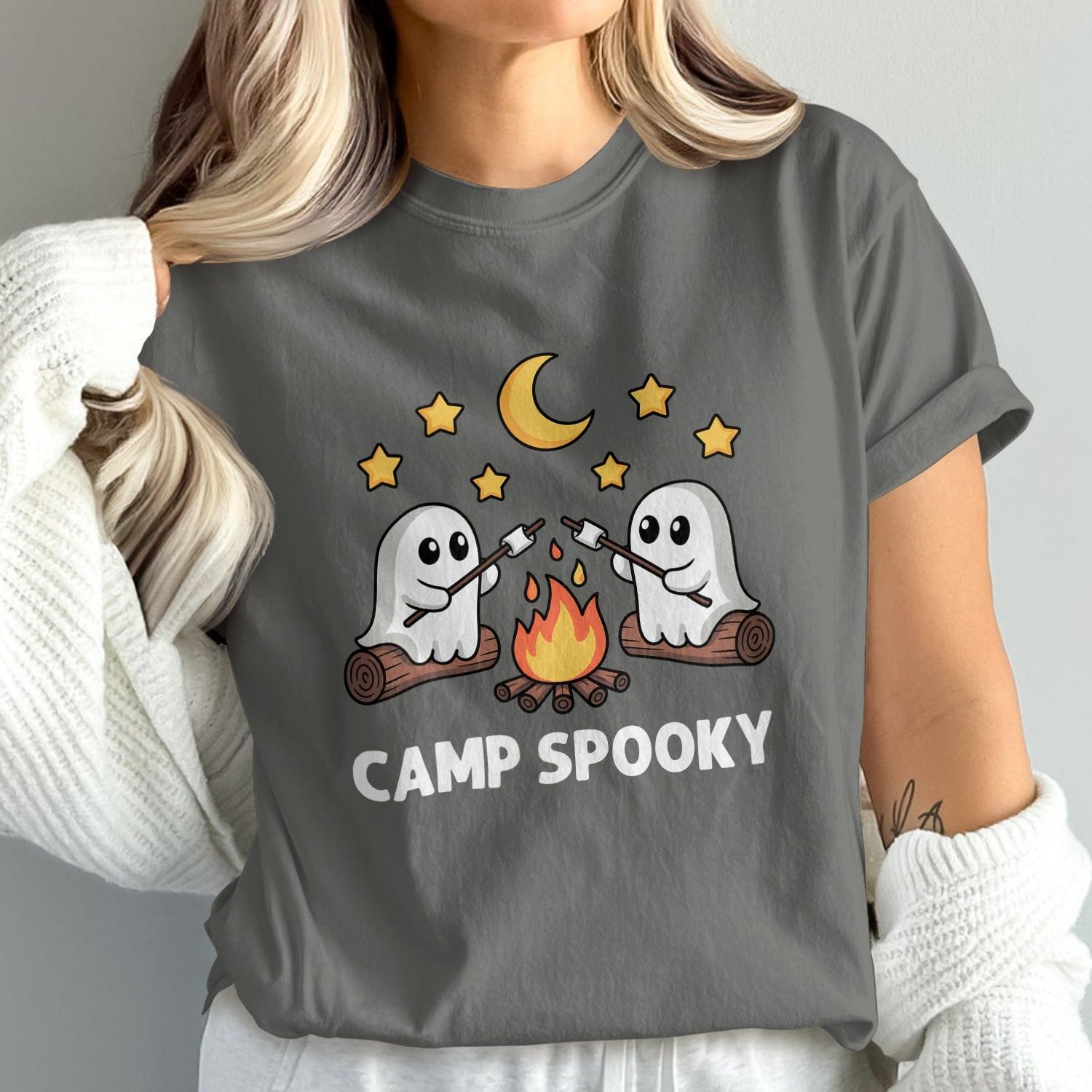 Camp Spooky Ghosts Graphic T-Shirt product