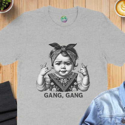 Cute Baby Gang Design on Trendy T-Shirt product type