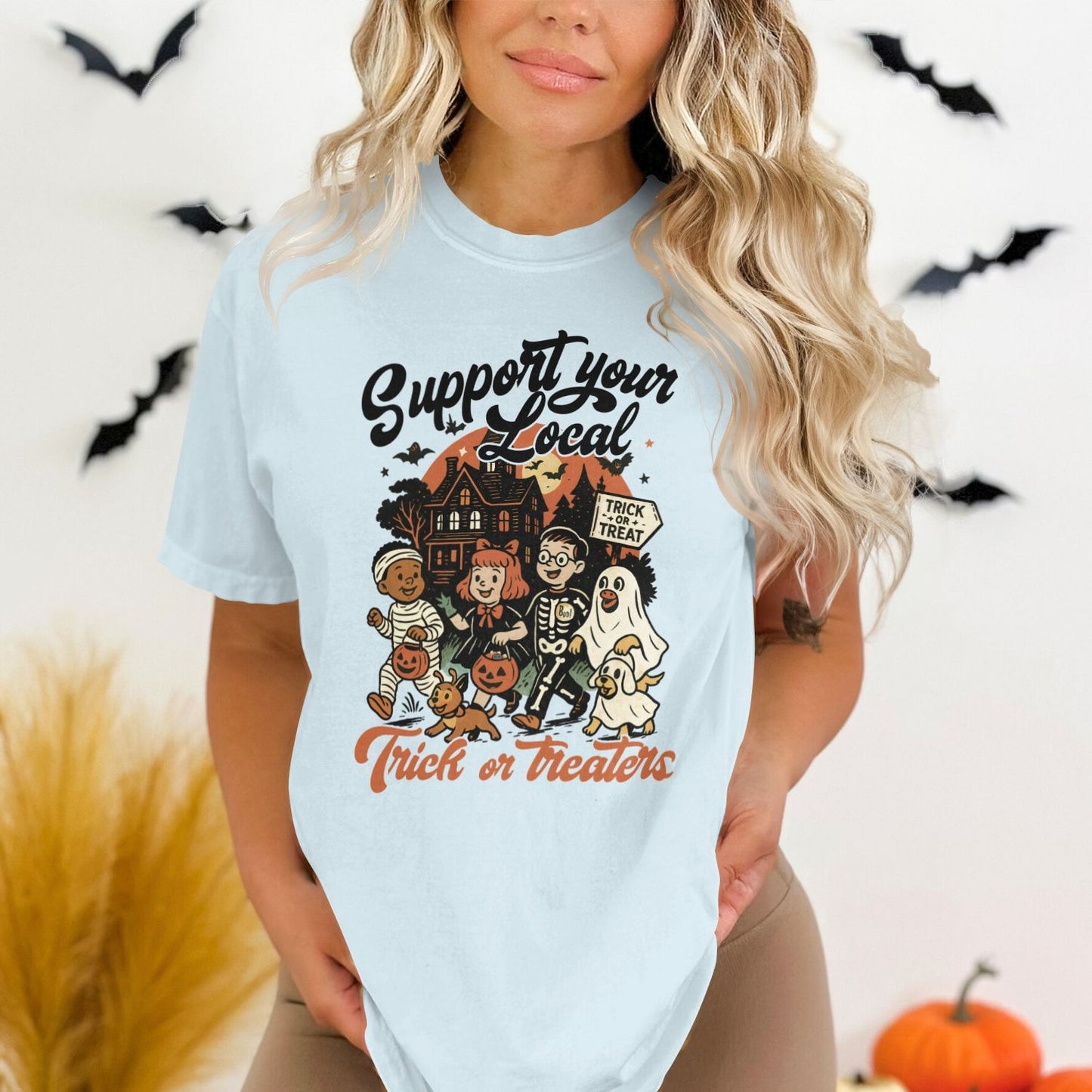 Support Your Local Trick or Treaters T-shirt product