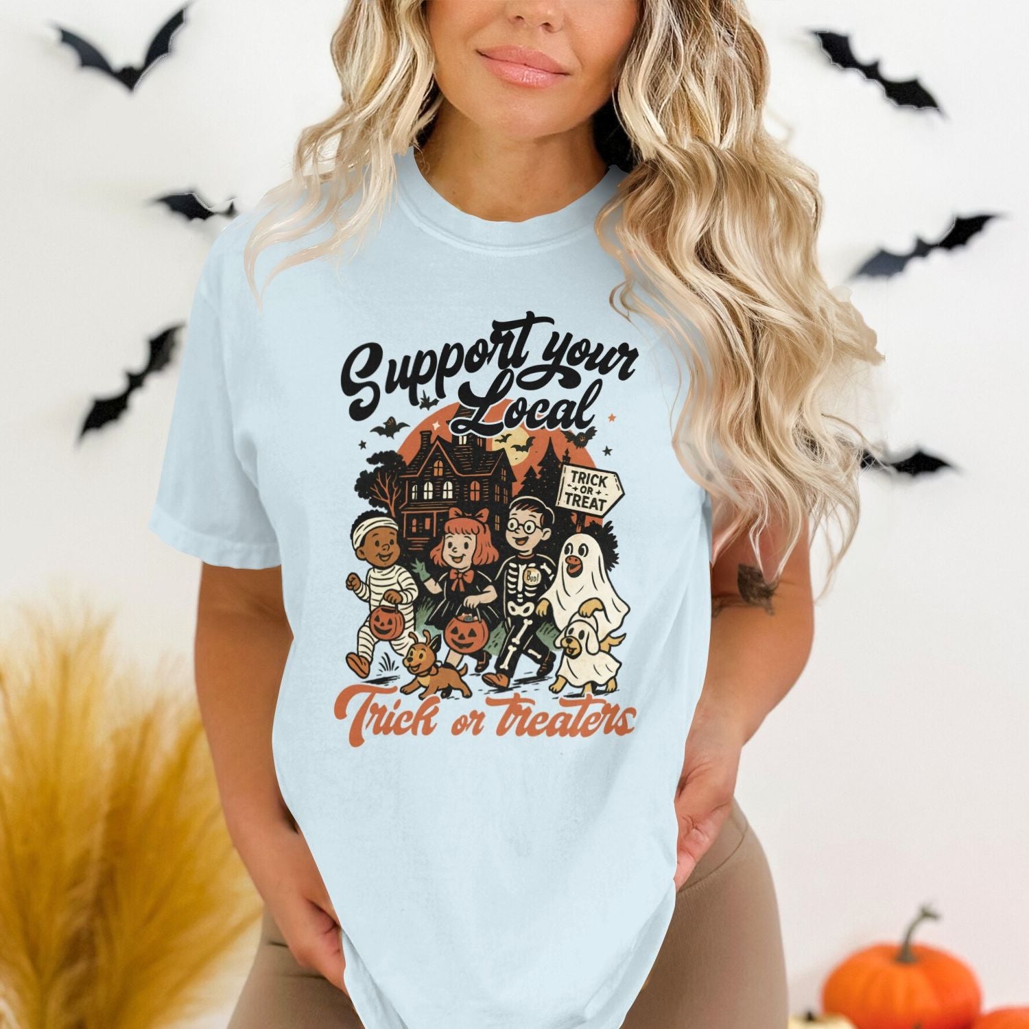 Support Your Local Trick or Treaters T-shirt product