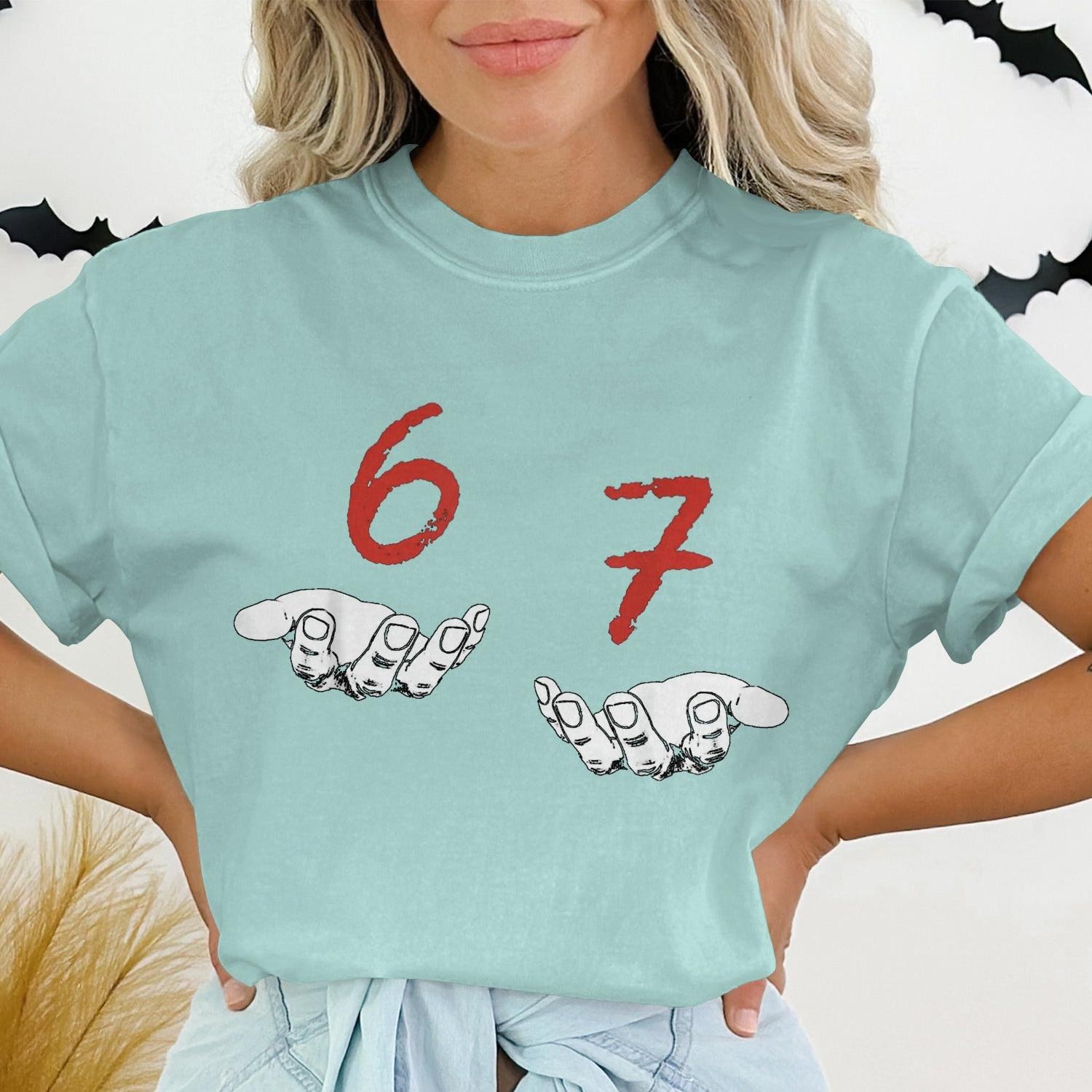 Playful Hands Number 67 Graphic T-Shirt product