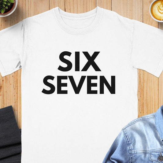 Graphic Tee with Bold Six Seven Design t-shirt product type