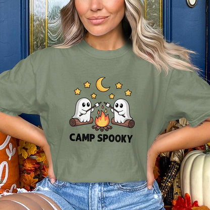 Camp Spooky Ghosts Halloween Themed Shirt product type