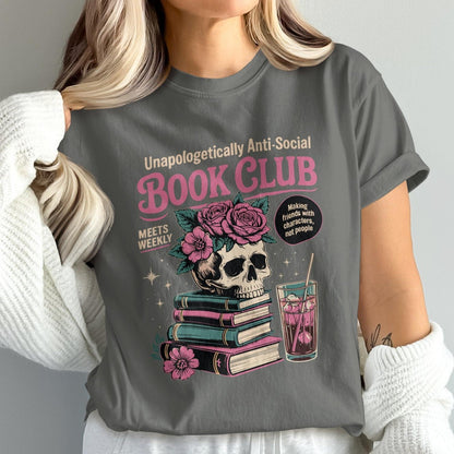 Unapologetically Anti-Social Book Club Meets Weekly product type
