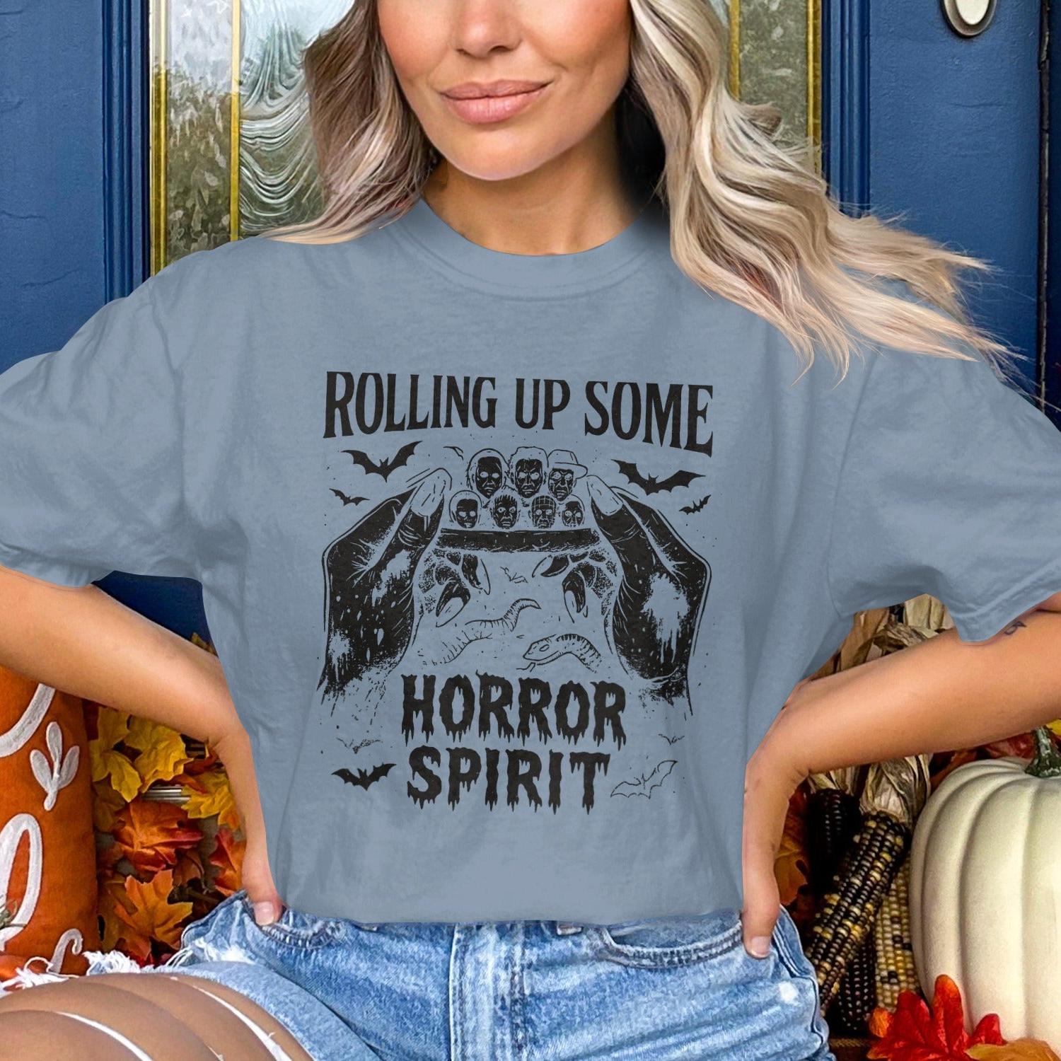 Rolling Up Some Horror Spirit Graphic T-shirt product type