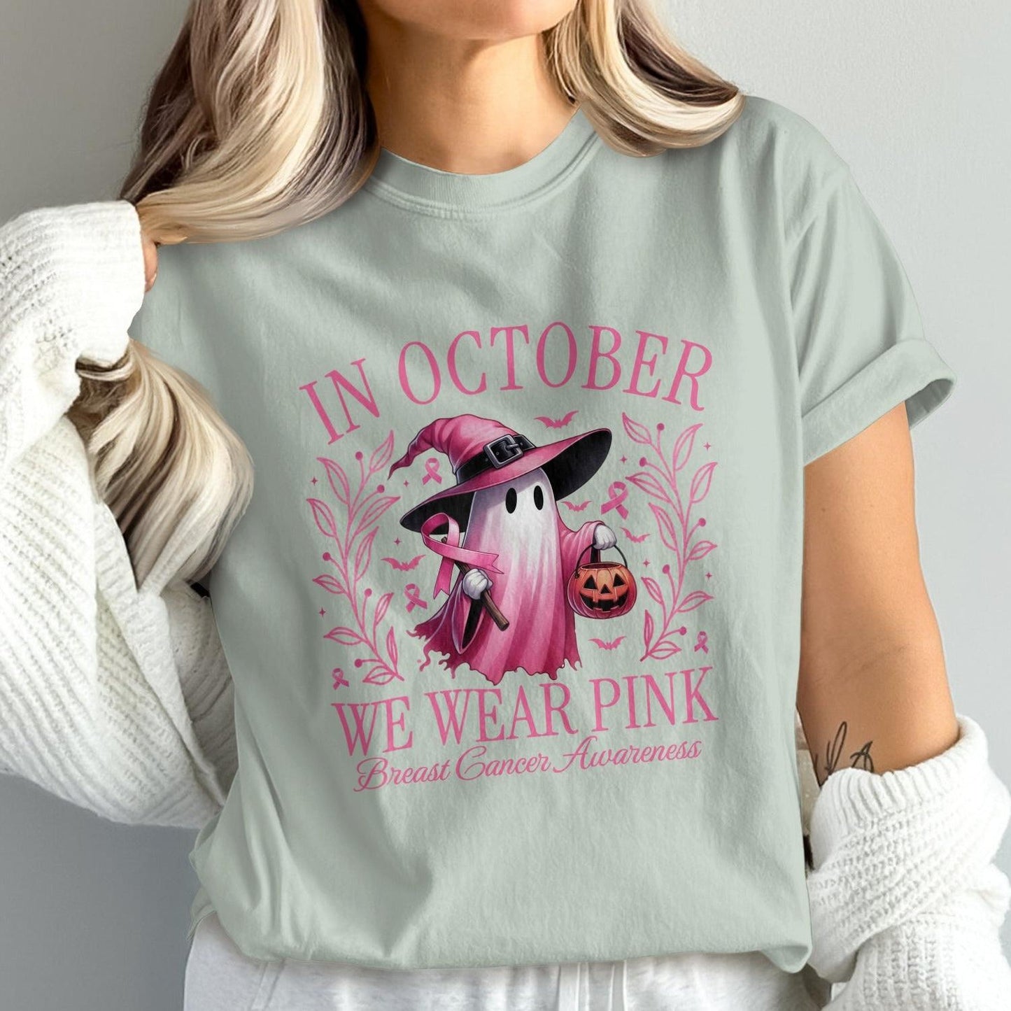 In October We Wear Pink Breast Cancer Awareness product type
