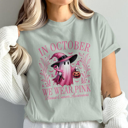 In October We Wear Pink Breast Cancer Awareness product type