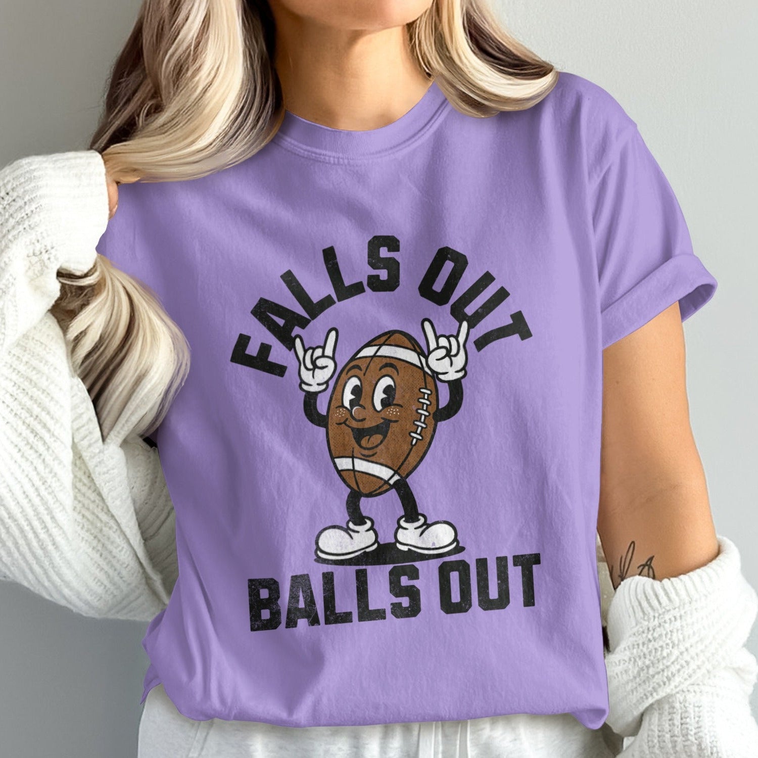 Falls Out Balls Out Graphic Tee Shirt product