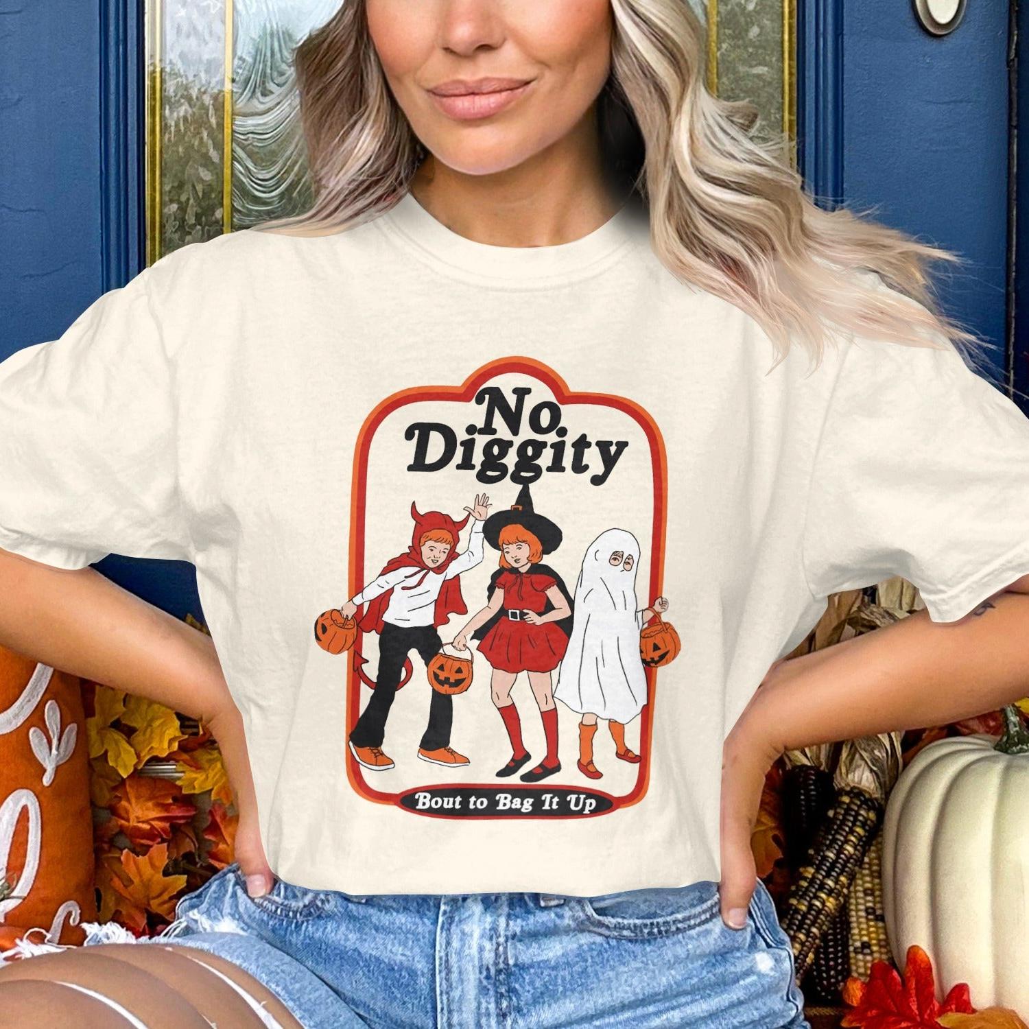 No Diggity Trick or Treat Shirts Halloween product type