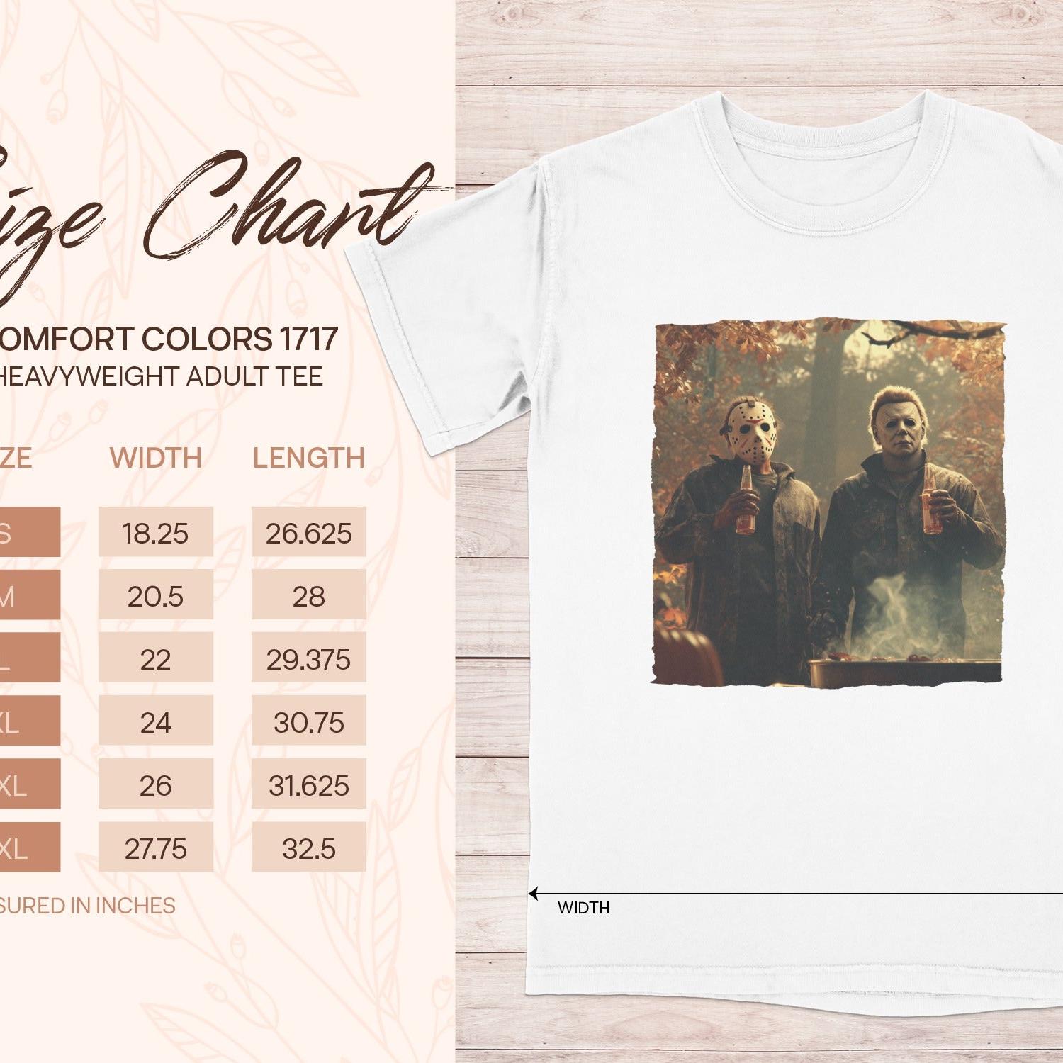 Scary Horror Themed Heavyweight Adult Tee product