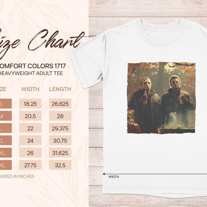 Scary Horror Themed Heavyweight Adult Tee product