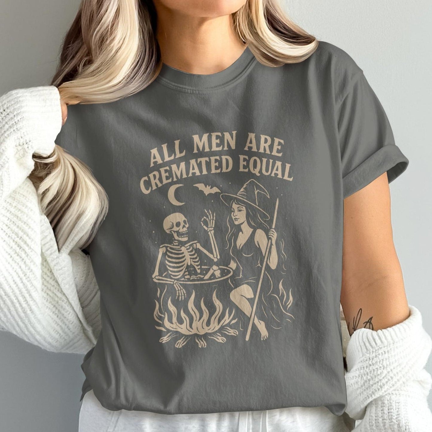 All Men Are Cremated Equal Graphic Tee product