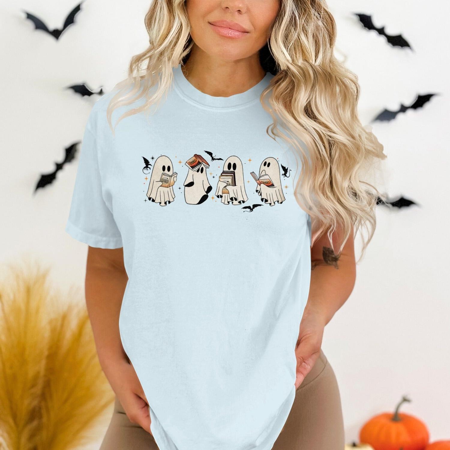 Adorable Ghosts with Dogs Halloween T-shirt product type