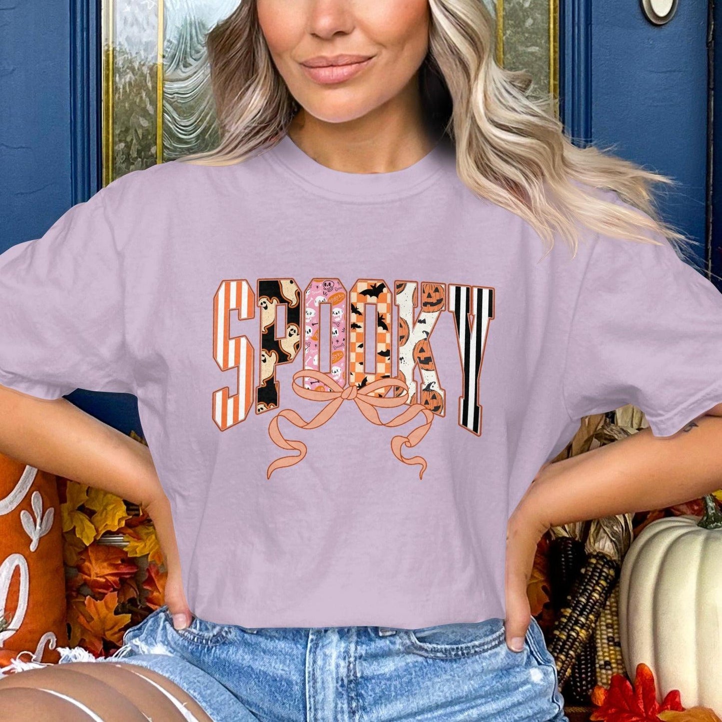 Spooky Halloween Graphic Tee Shirt product type