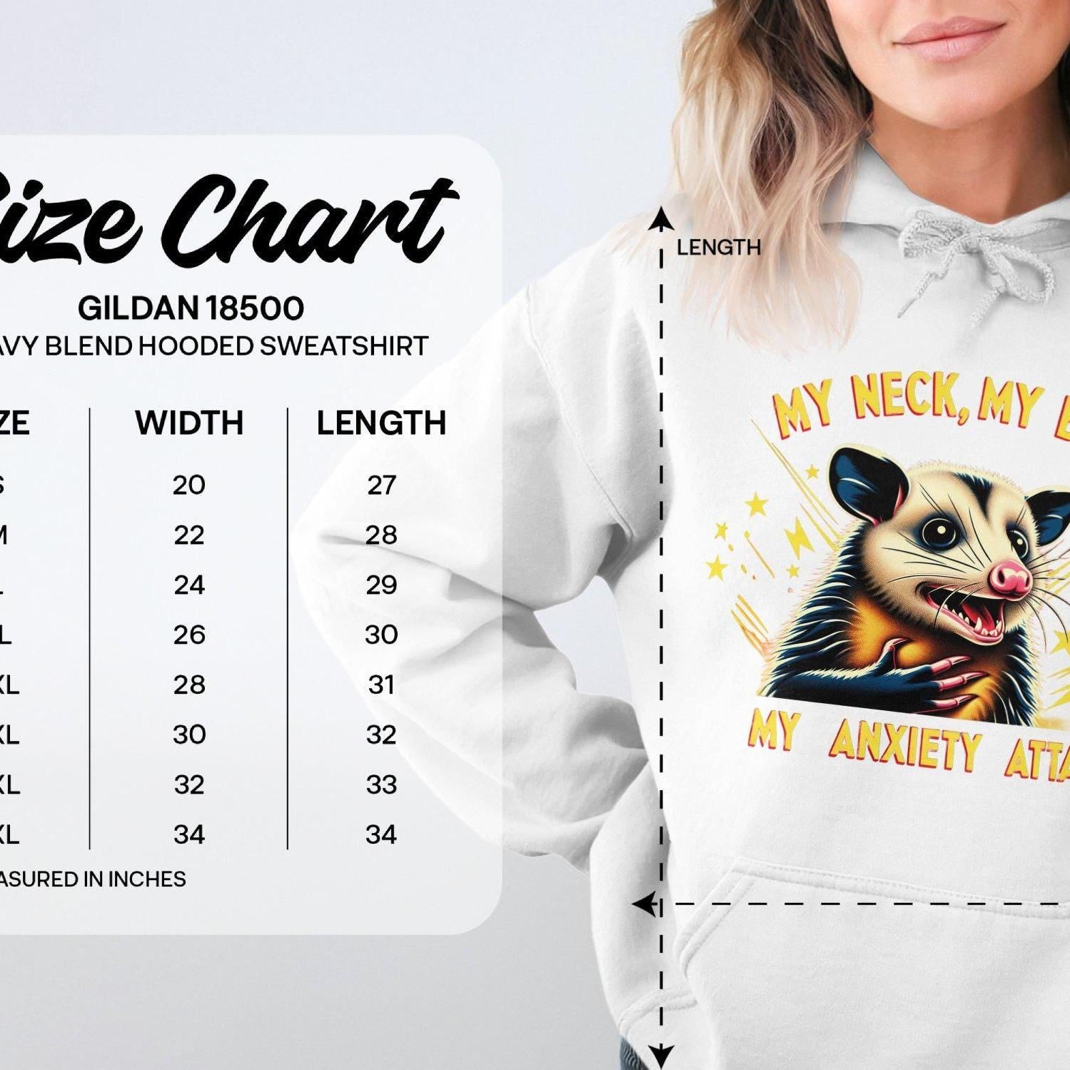 My Neck My Back My Anxiety Attack Hoodies