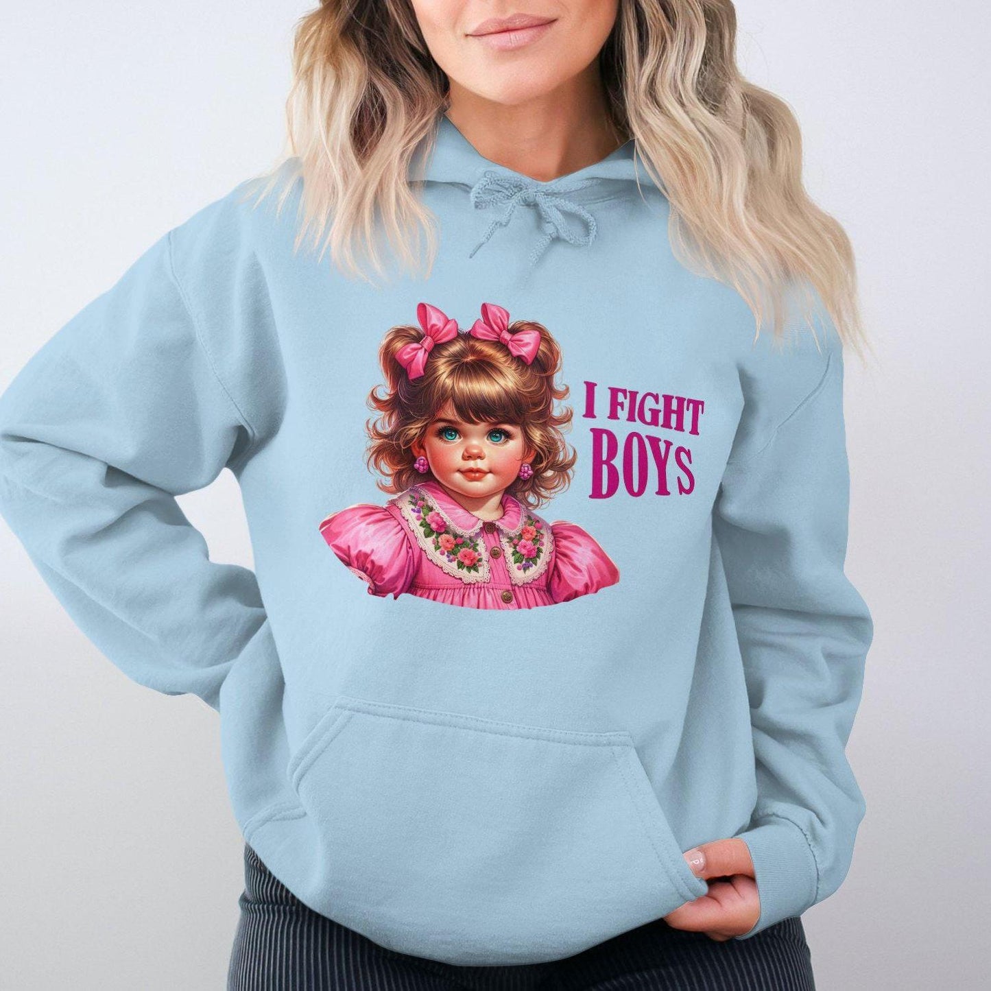 I Fight Boys Hoodie Perfect for Any Occasion