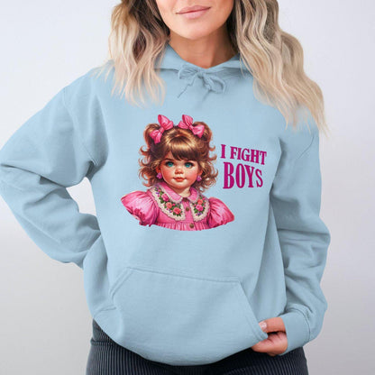 I Fight Boys Hoodie Perfect for Any Occasion