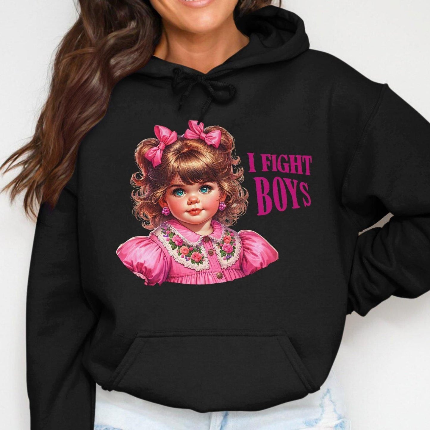 I Fight Boys Hoodie Perfect for Any Occasion