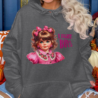 I Fight Boys Hoodie Perfect for Any Occasion