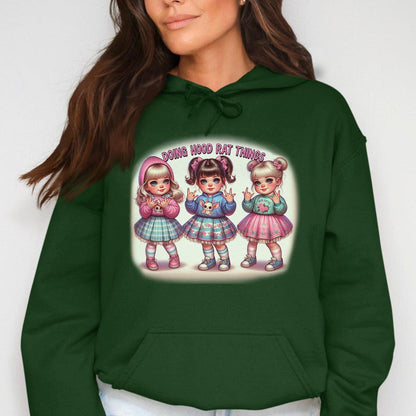 Doing Hood Rat Things with Friend Hoodies