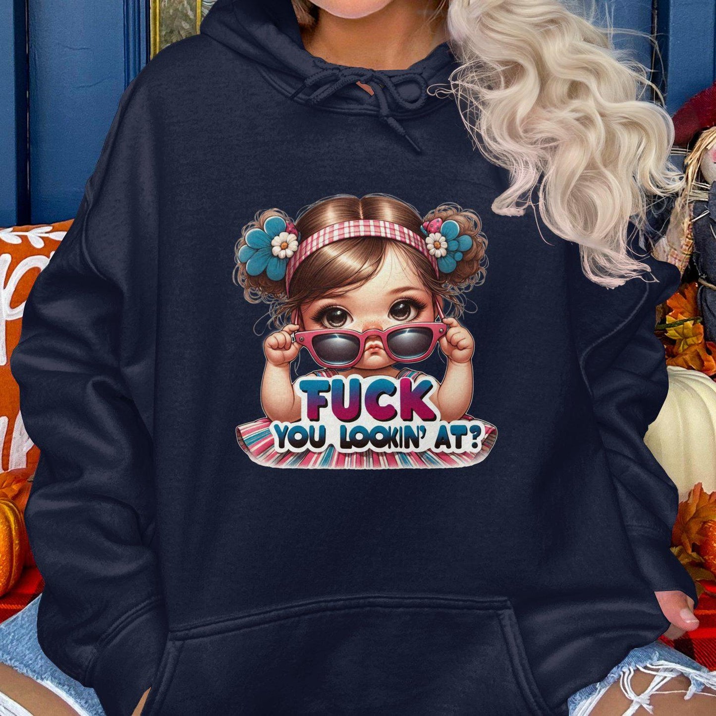 Cute Baby with Sass Unisex Sizing Adult Humor Hoodies