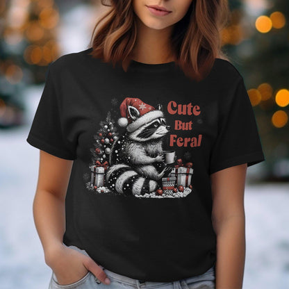 Cute But Feral Design Comfort Colors T-Shirts