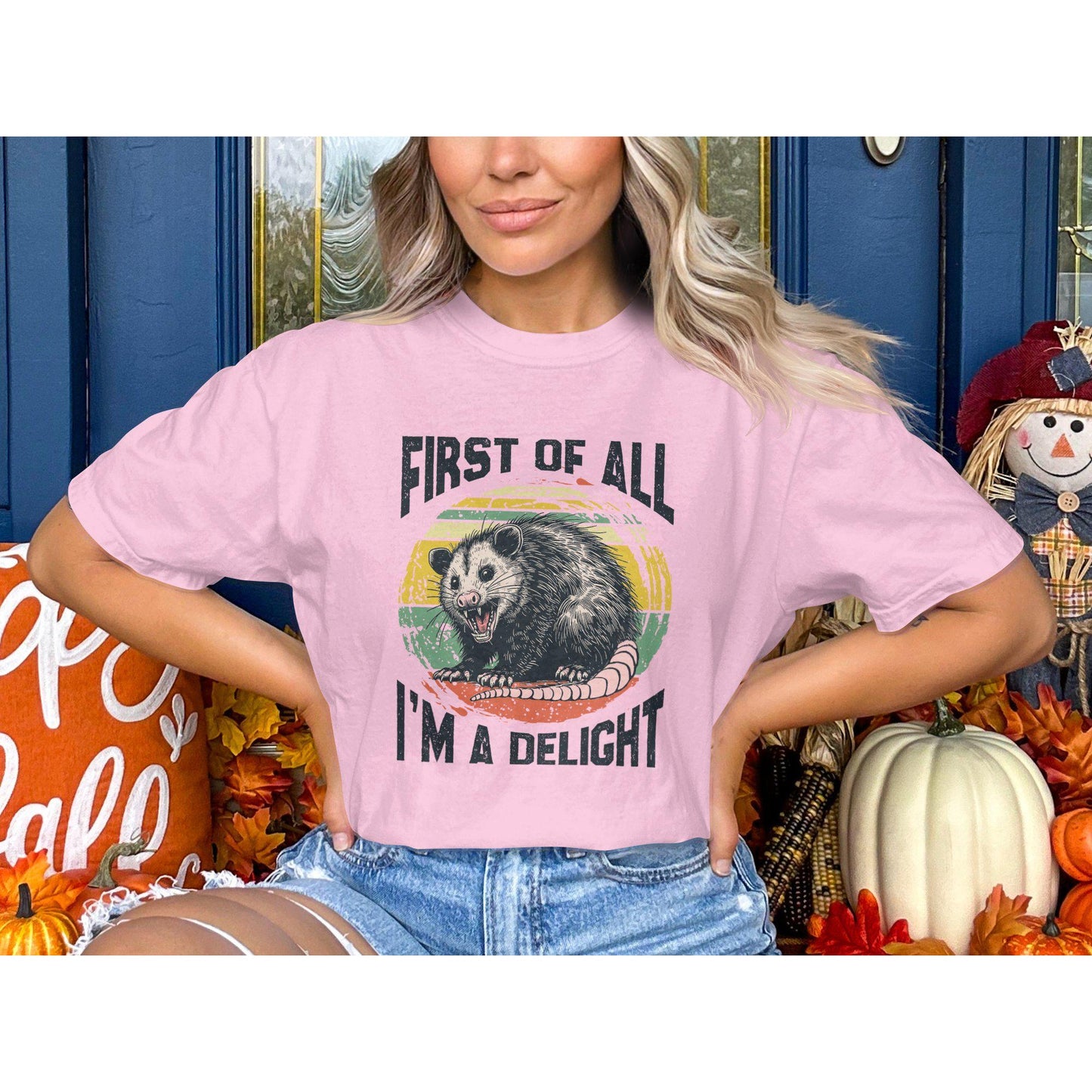 First Of All I'm A Delight Comfort Colors T-Shirts