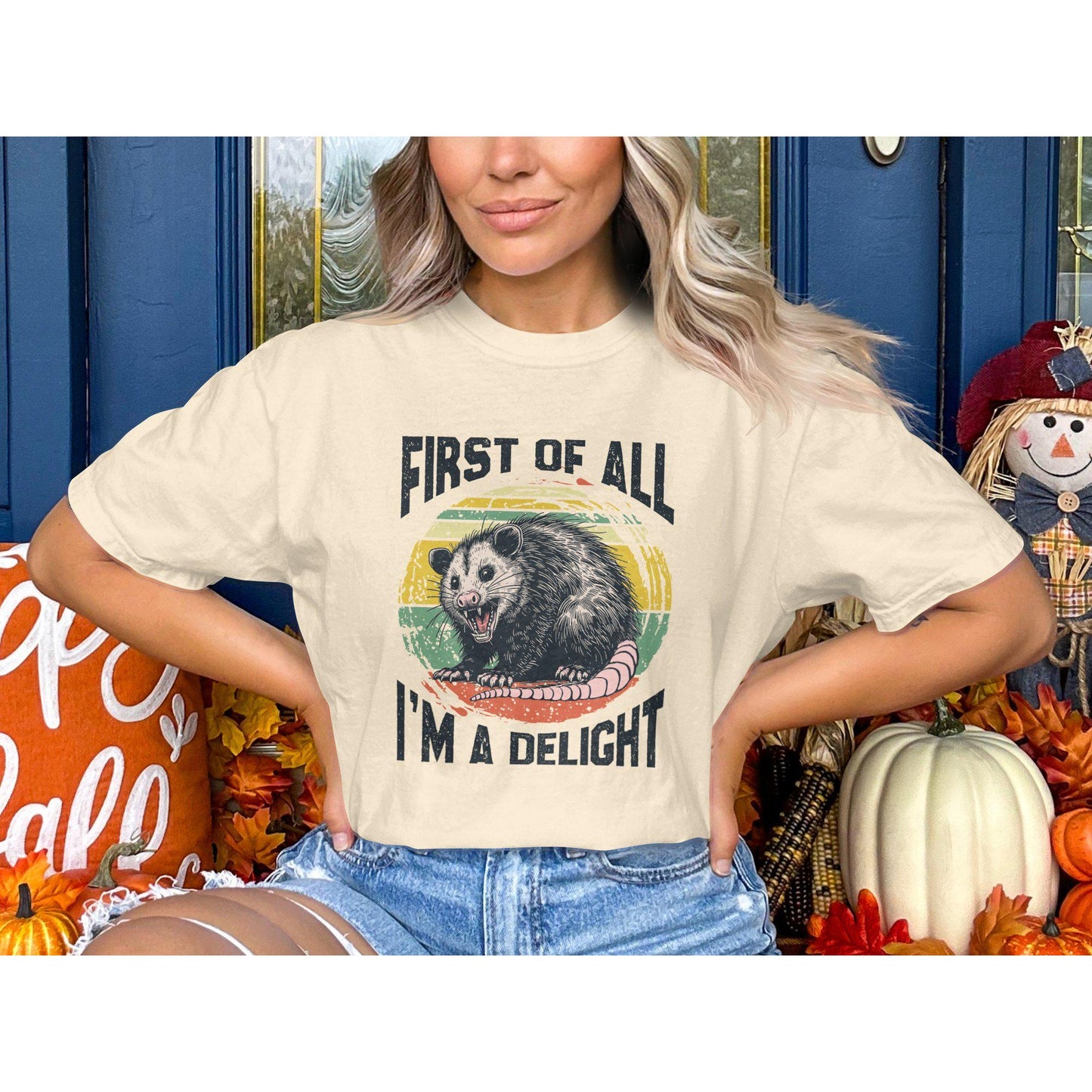 First Of All I'm A Delight Comfort Colors T-Shirts