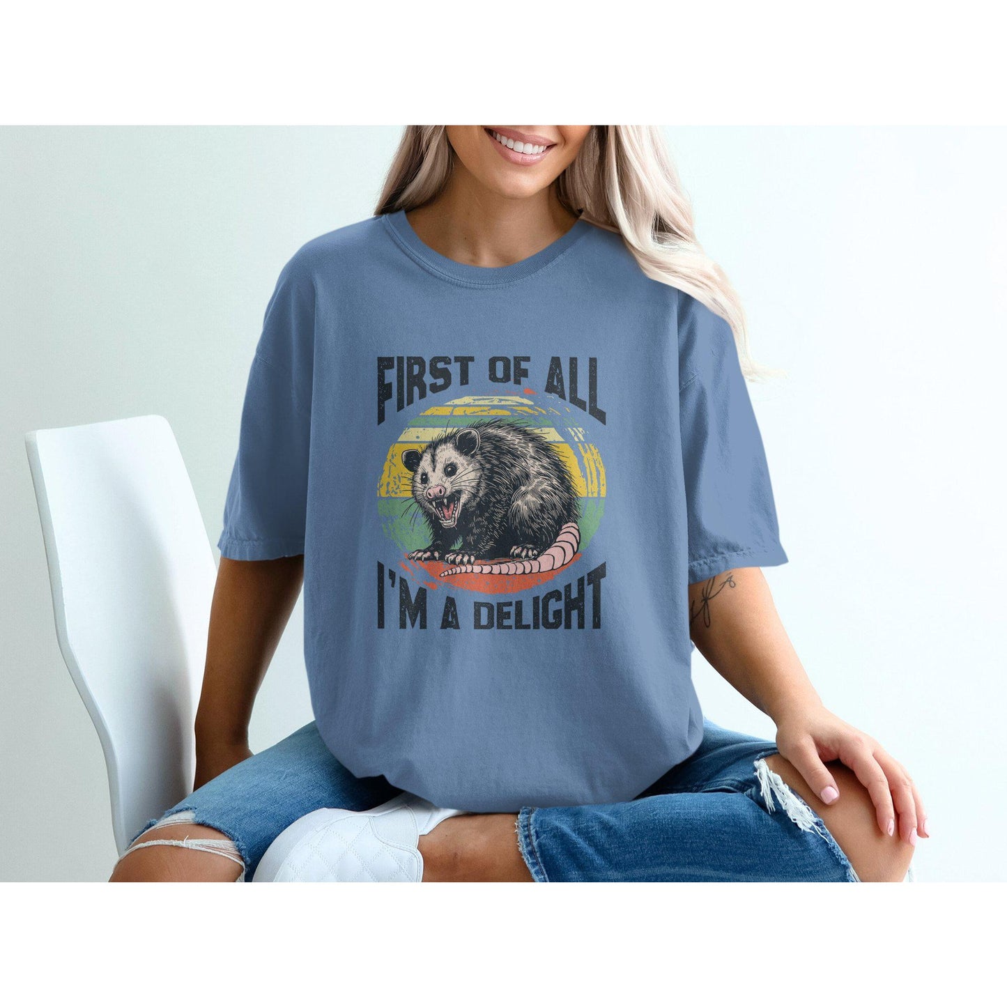 First Of All I'm A Delight Comfort Colors T-Shirts