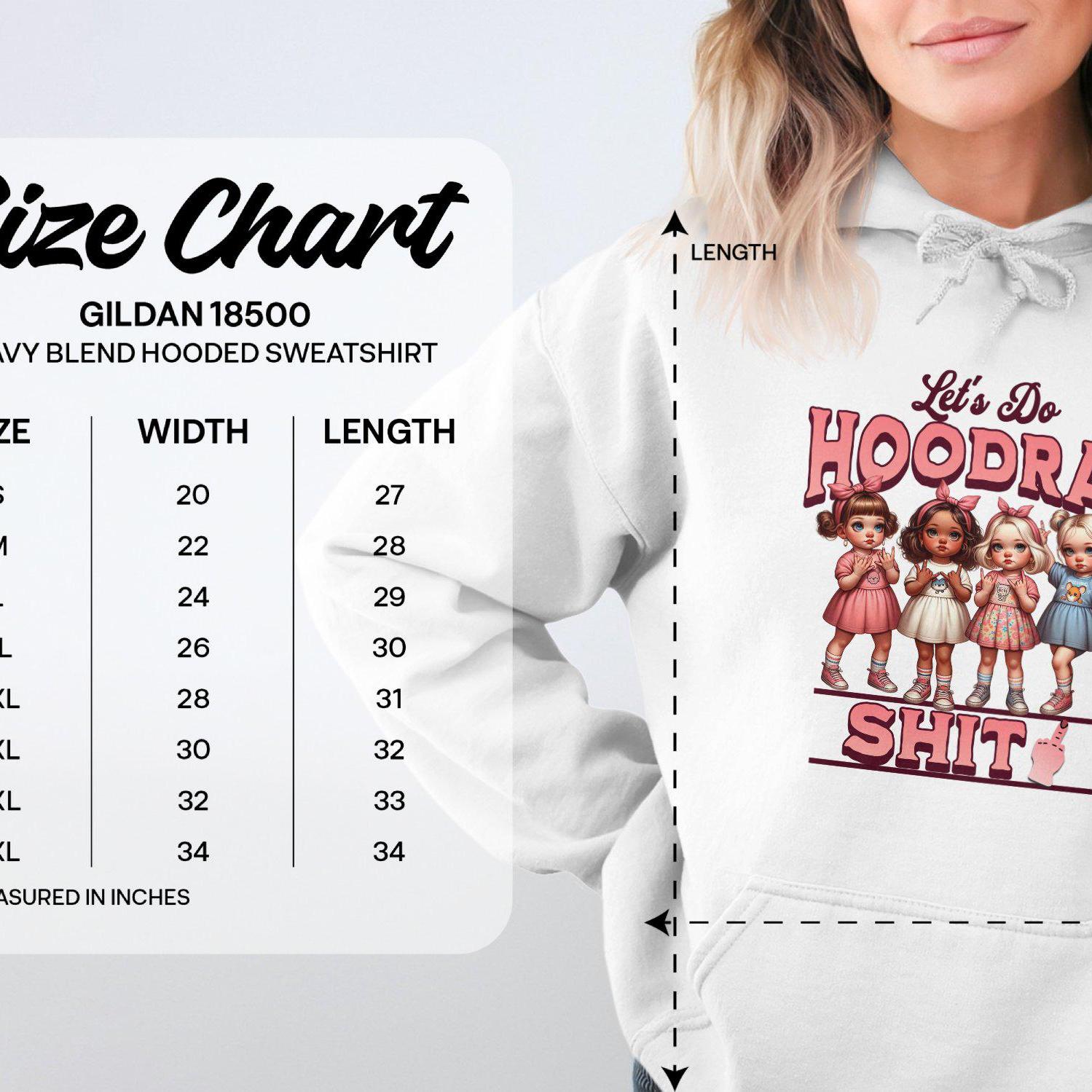 Let's Do Hoodrat Shit Unisex Sizing Hoodies
