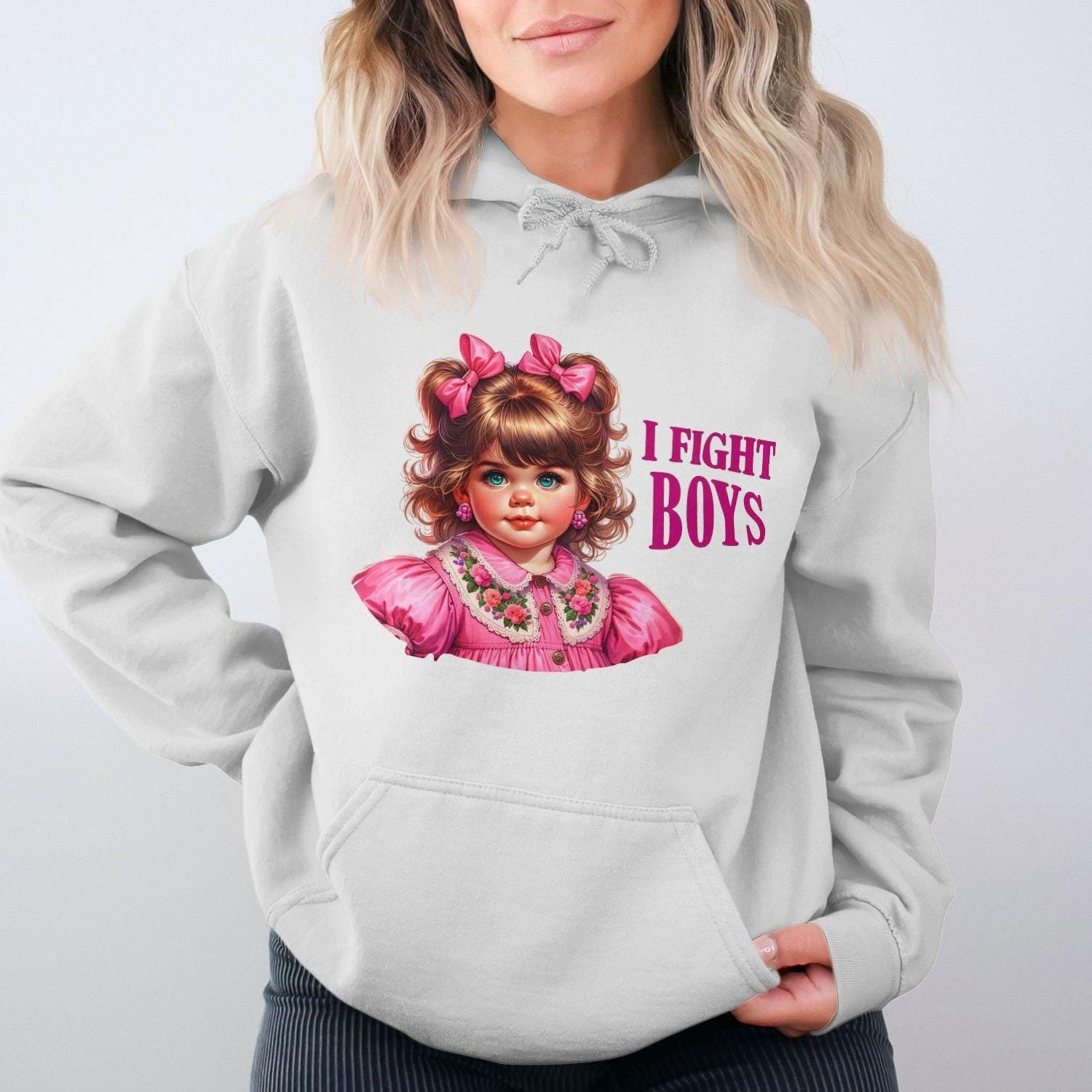 I Fight Boys Hoodie Perfect for Any Occasion