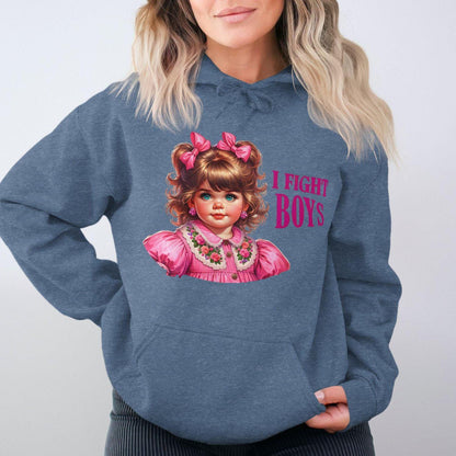 I Fight Boys Hoodie Perfect for Any Occasion