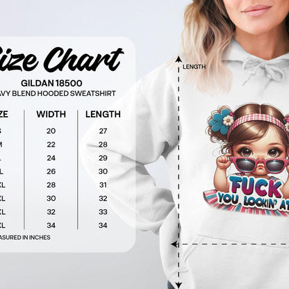 Cute Baby with Sass Unisex Sizing Adult Humor Hoodies