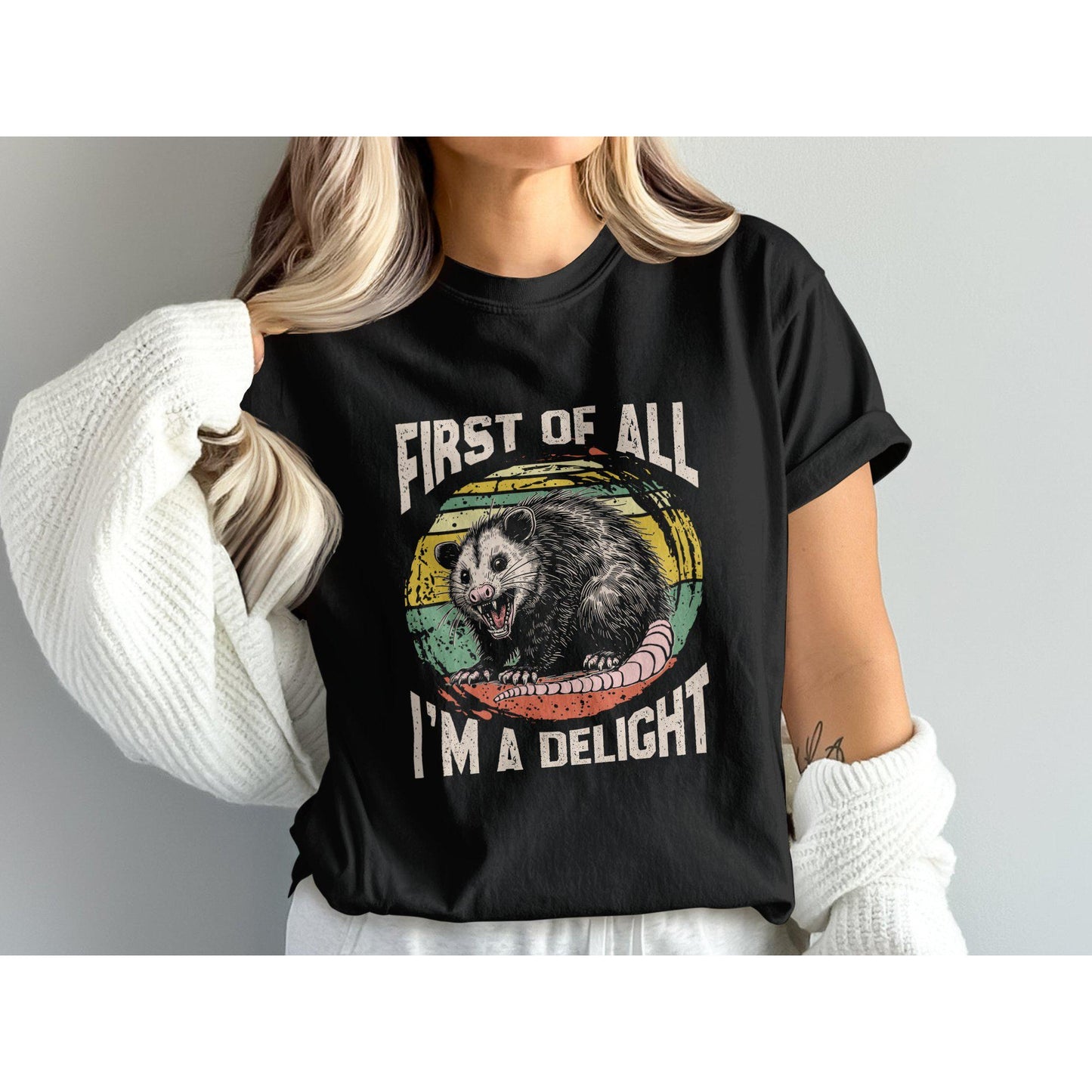 First Of All I'm A Delight Comfort Colors T-Shirts