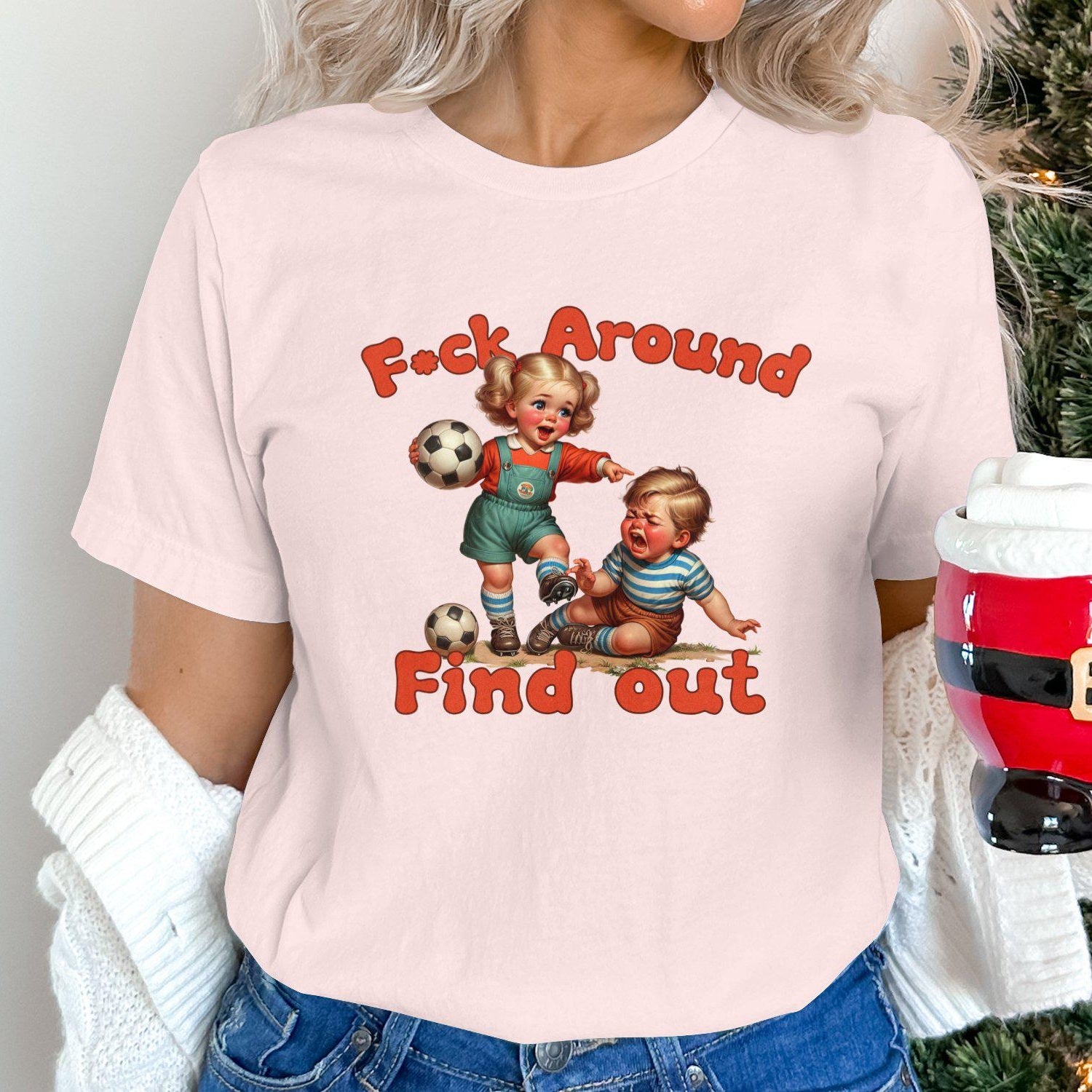 F*ck Around and Find out. Vintage style shirt, FAFO, inappropriate, snarky adult humor, Unisex, Gift for friend, family, sister